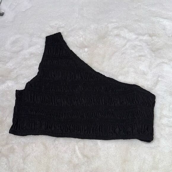 MIKOH PALOPO NAVY ONE SHOULDER
TOP Size 2 US Medium - Picture 2 of 6